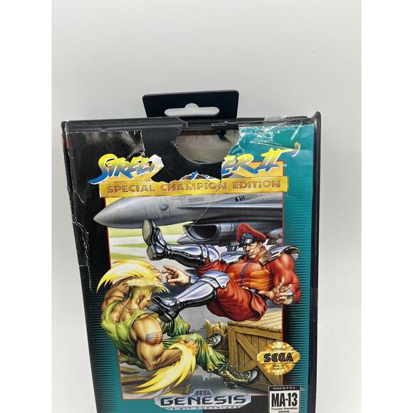 Street Fighter II Special Champion Edition - Sega Genesis - Picture 3 of 11